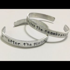 After the plague came the renaissance bracelet